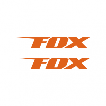 Pegatinas logo bici Fox