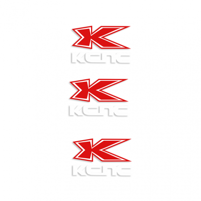 Pegatinas logo bici KCNC