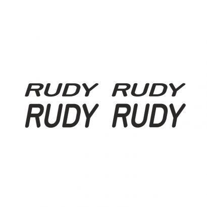 Pegatinas logo bici Rudy