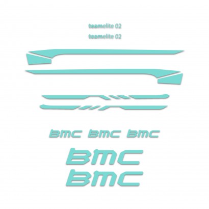 Pegatinas cuadro bici BMC...